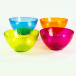 Ensaladera 25.5 Panal x 13 cm - 4 Colores