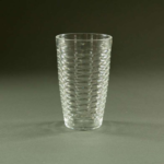 Vaso Alto 9 Diamante x15 cm  Transparente