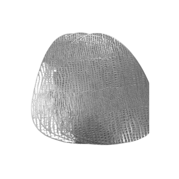 Individual Ovalado plateado