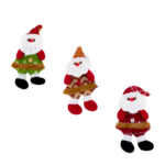 Colgante Santa Navidad de Felpa